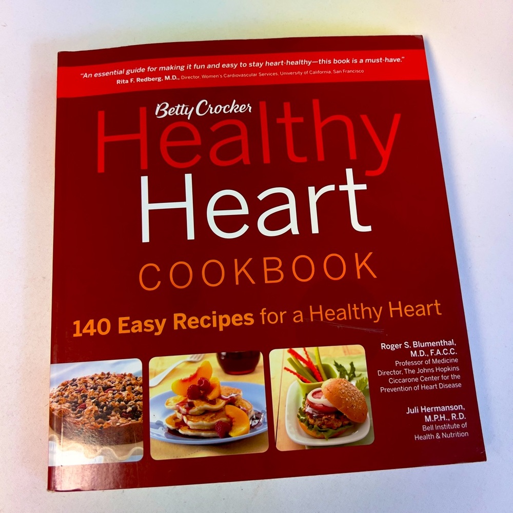 BETTY Crocker Healthy Heart Cook Book